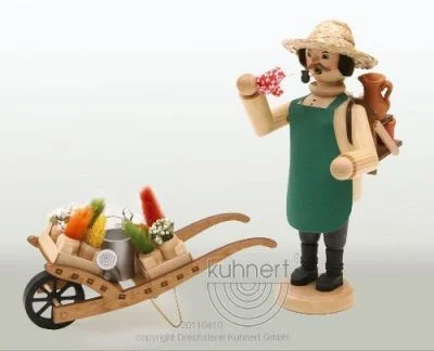 Gardener with Cart by Kuhnert GmbH