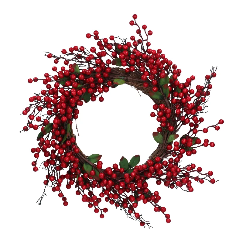 Gisela Graham Large Red Berry Wreath