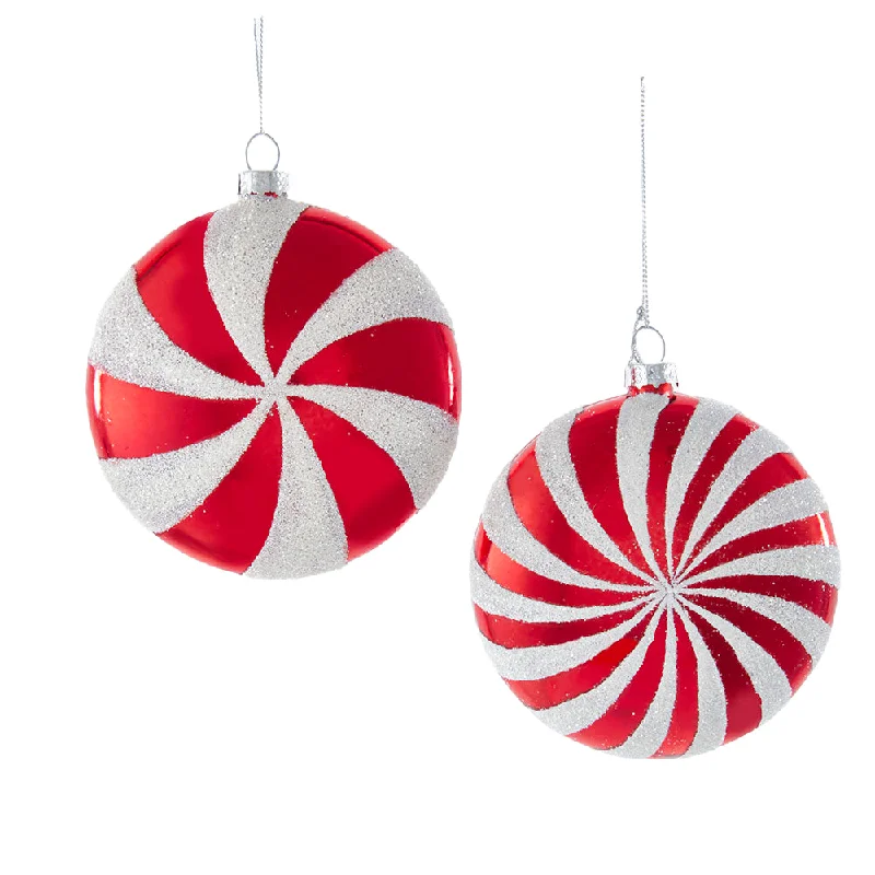 Glass Candy Cane Ornament