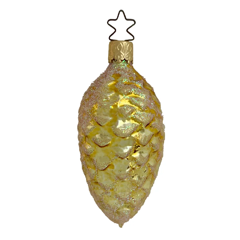 Gold Pine Cone by Inge Glas of Germany