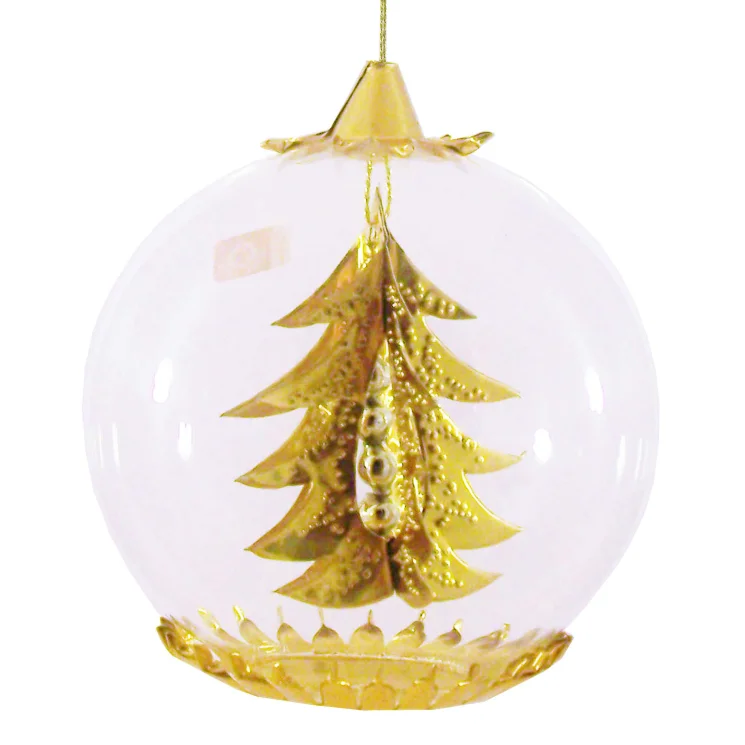 Tannenbaum Foil Ornament, gold by Resl Lenz