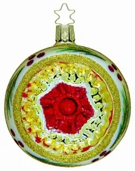 Golden Brilliance Ornament by Inge Glas of Germany