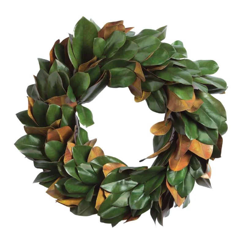 Small Grand Magnolia Leaf Wreath