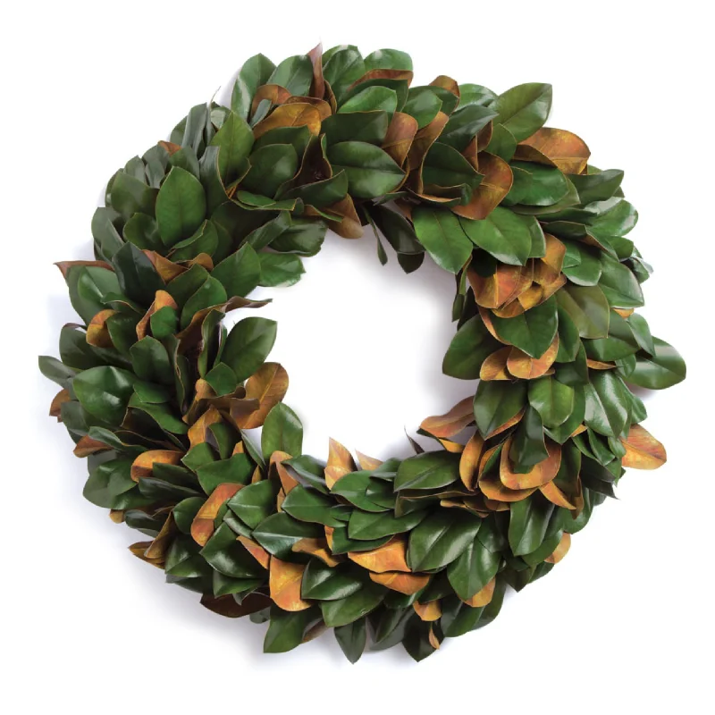 Large Grand Magnolia Leaf Wreath