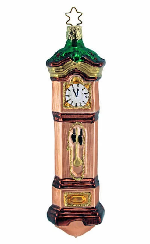 Grandfather Clock Ornament by Inge Glas of Germany