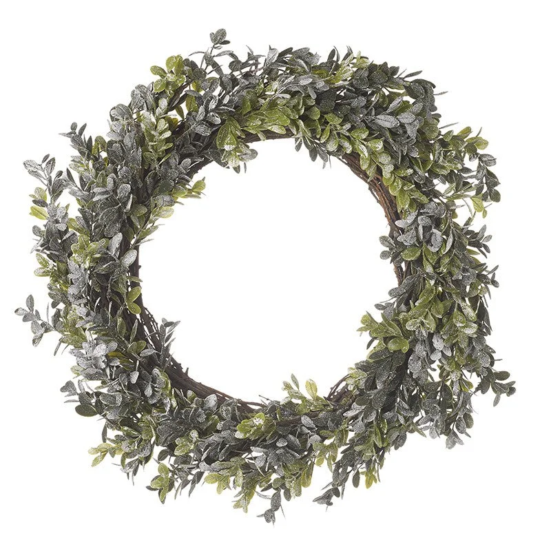 Grey Green Foliage Wreath