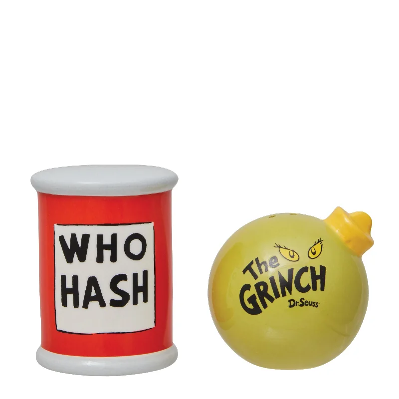 Grinch Sculpted Salt & Pepper