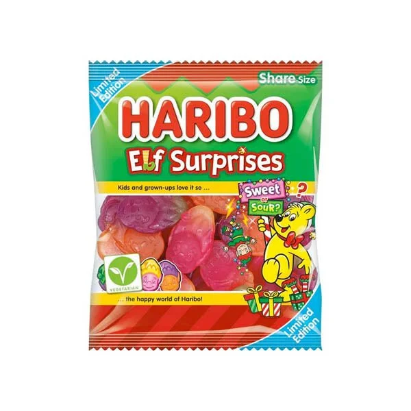 Haribo Elf Surprises Sweet Or Sour 160g