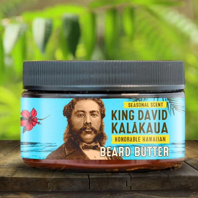 Hawaiian King David Kalakaua Beard Butter