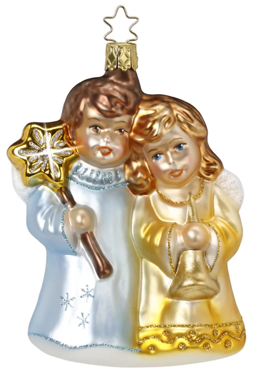 Heavenly Helpers, Limited Edition Ornament by Inge Glas of Germany