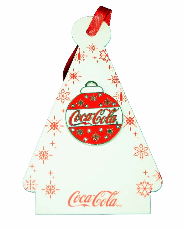 Holiday Coca-Cola Jewlery - Pin - two-tone