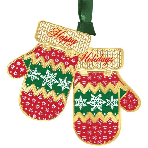 Holiday Mittens Ornament