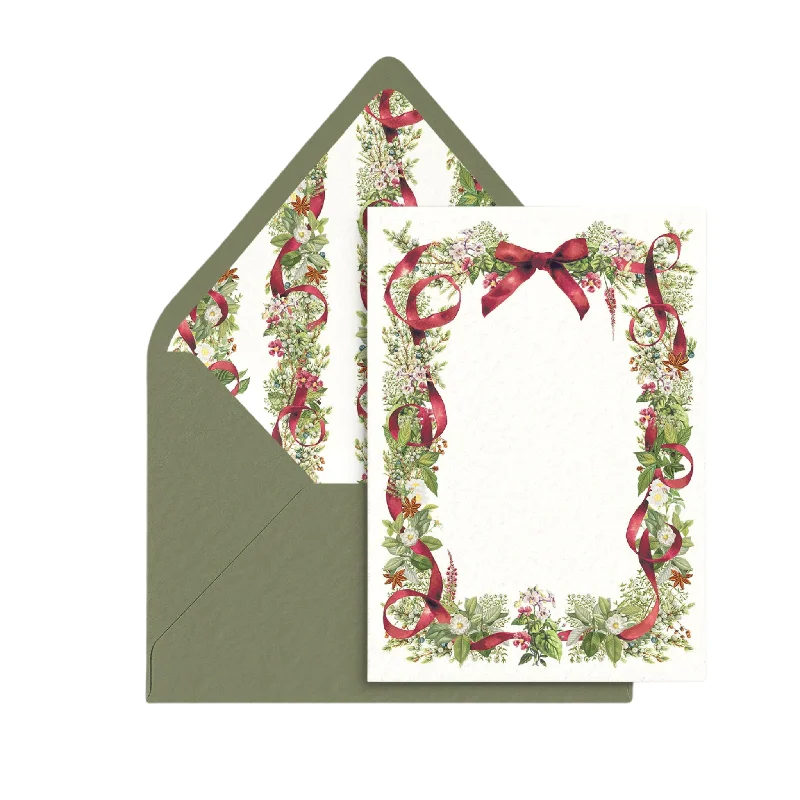 Holly Jolly Stationery