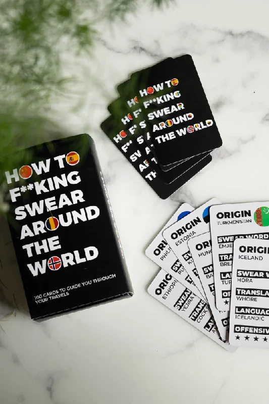 How To Swear Around the World Card Pack