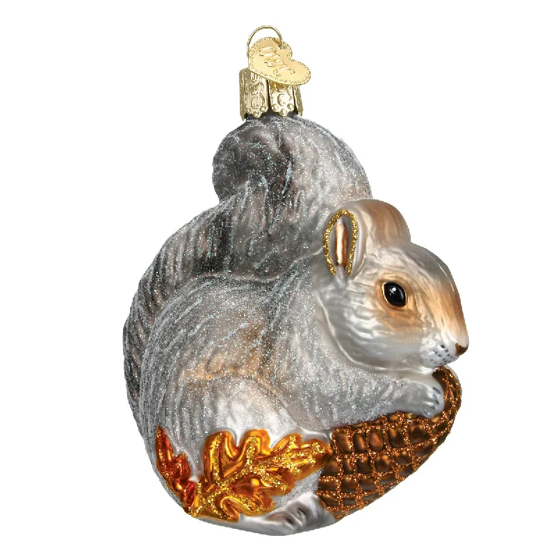 Hungry Squirrel Ornament - Old World Christmas