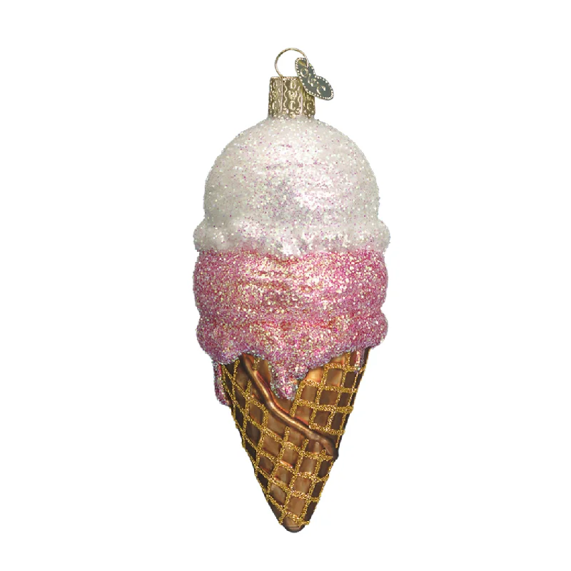 Ice Cream Cone Ornament - Old World Christmas