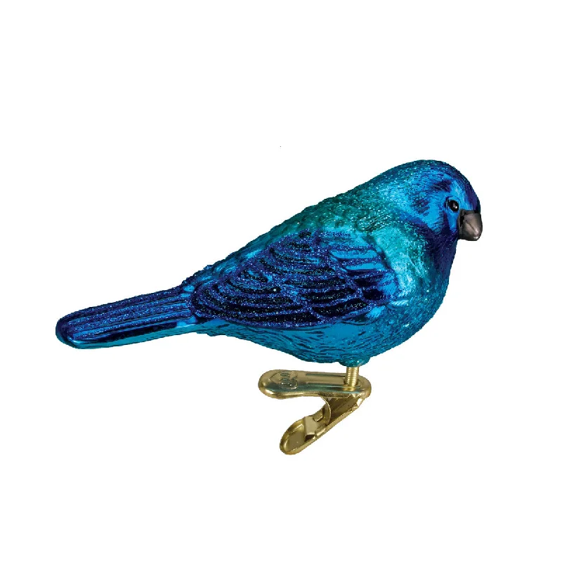 Indigo Bunting Ornament - Old World Christmas