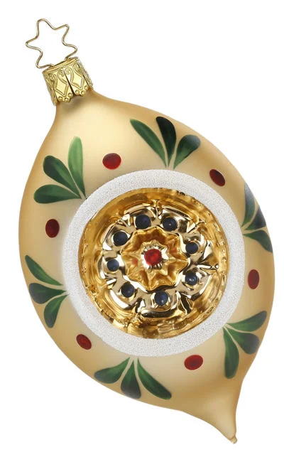 Innocent Beauty, Christmas Egg Ornament by Inge Glas of Germany