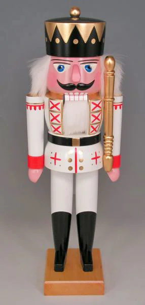 King with Scepter Nutcracker by Werkstatte Volker Fuchtner