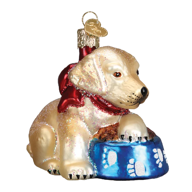 Labrador Pup Ornament - Old World Christmas