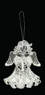 Lace Angel with Candle by StiVoTex Vogel