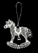 Lace Rocking Horse Ornament by Stickservice Patrick Vogel