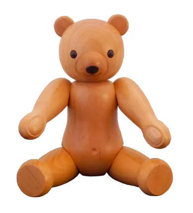 Large Natural Teddy Bear Figuriner by KWO