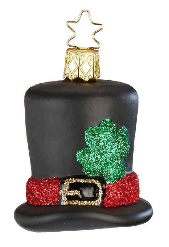 Lucky Top Hat Ornament by Inge Glas of Germany