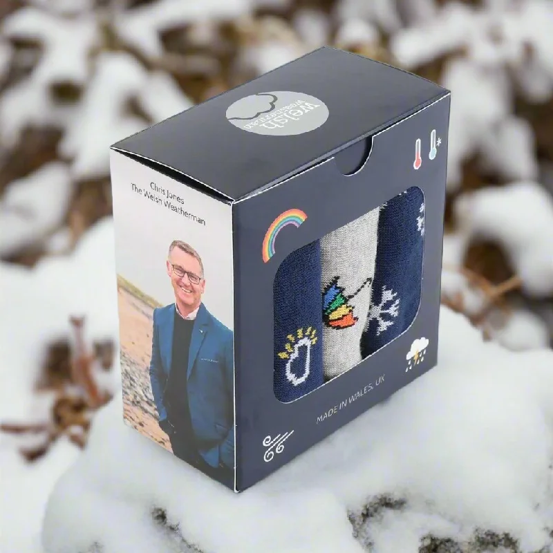 Men's 3-Pair Welsh Weatherman Gift Box