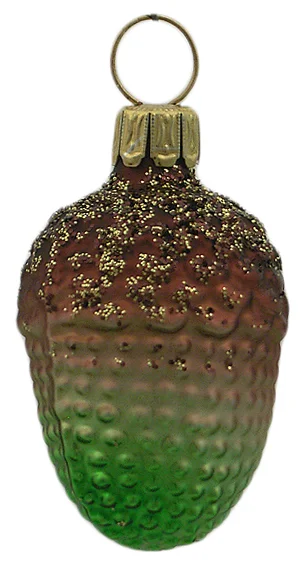 Mini Acorn Ornament by Hausdorfer Glas Manufaktur