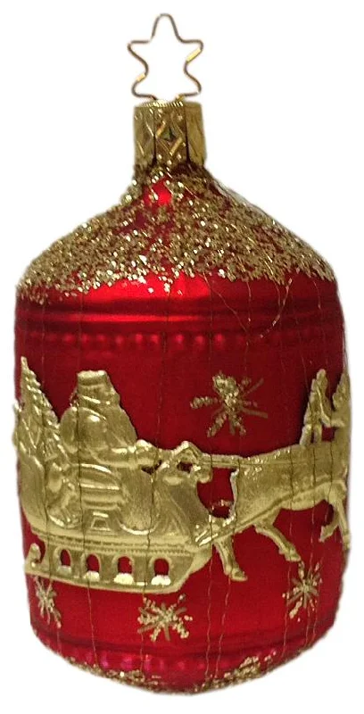 Nostalgic Christmas Journey Ornament by Inge Glas of Germany