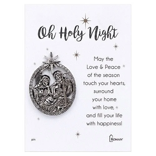 Oh Holy Night - Nativity Pin