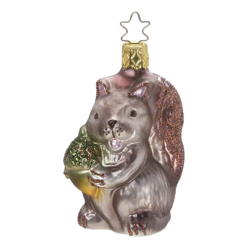 Oh Nuts!, Squirrel Ornament by Inge Glas of Germany