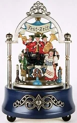 Oktoberfest Pewter Music Box by Kuehn Pewter