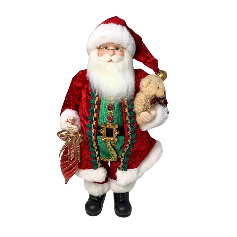 Old World Old St. Nick Standing Santa 17.5” | YK