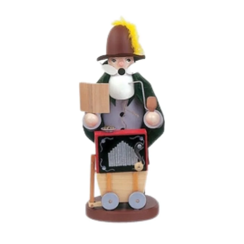 Organ Grinder Music Box Incense Smoker by Volker Zenker