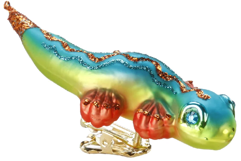 Pablo, Gecko Ornament by Inge Glas of Germany