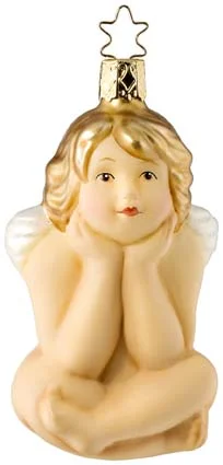 Patience Angel - Life-Touch Ornament by Inge Glas of Germany