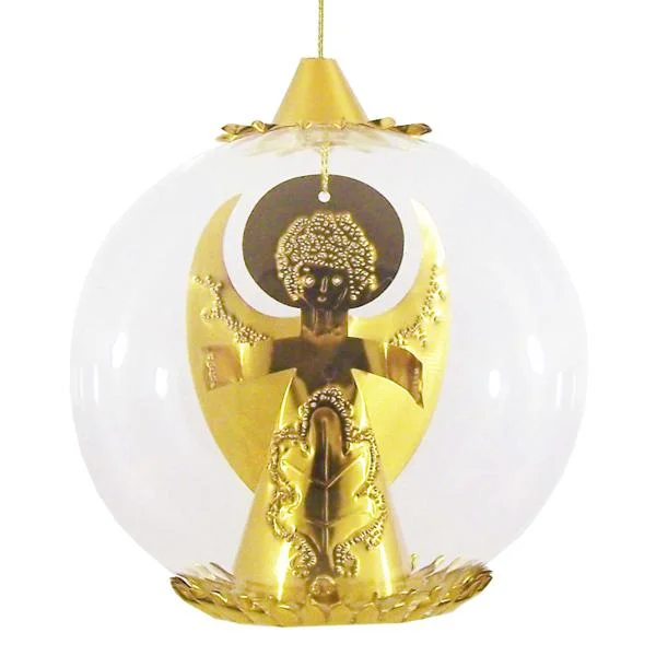 Personalized, Special Event Gold Angel Ornament by Resl Lenz