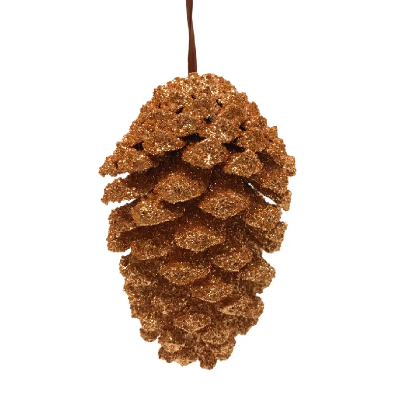 Pinecone Ornament Copper by Ino Schaller