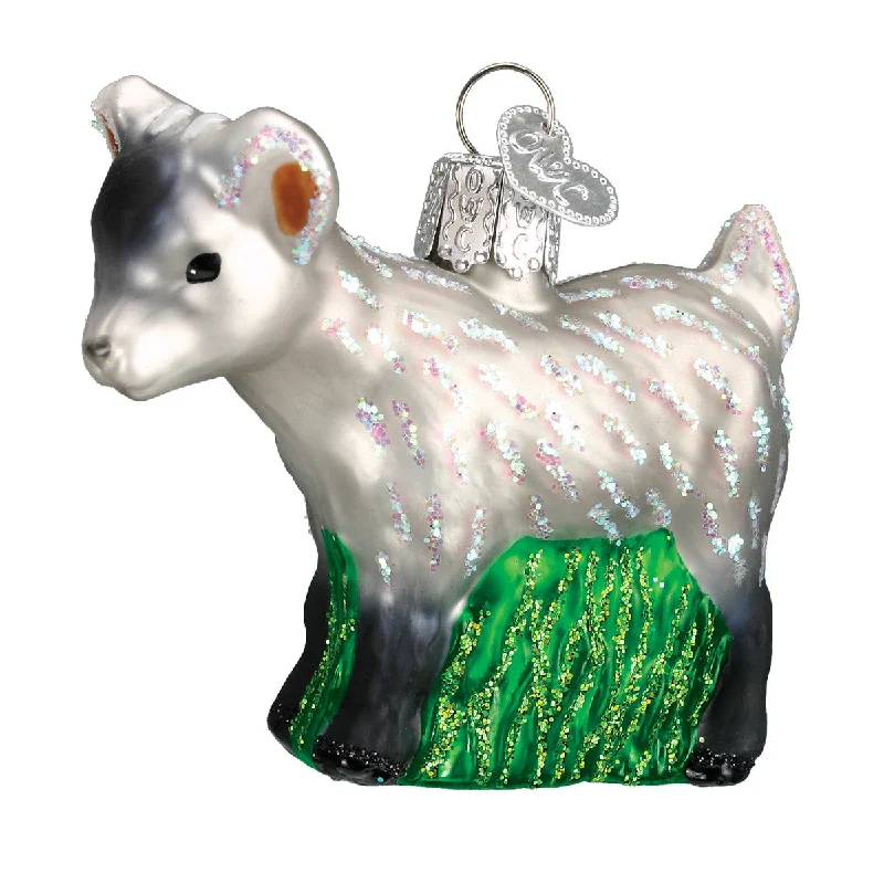 Pygmy Goat Ornament - Old World Christmas