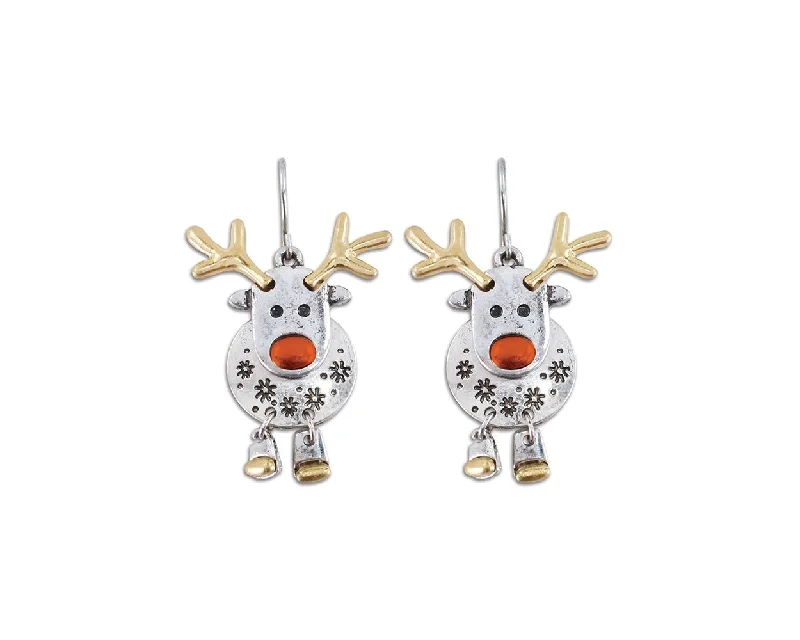 Red Nose Rudolph - Earrings