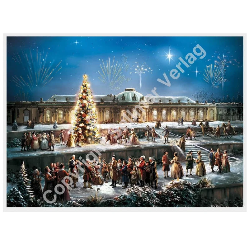 Sanssouci Castle Advent Calendar by Richard Sellmer Verlag