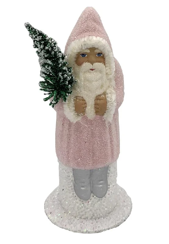 Santa, Rose Beaded Figurine by Ino Schaller