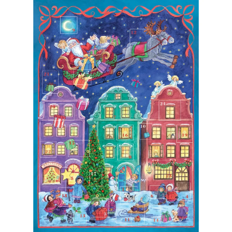 Santa's Flight Advent Calendar by Richard Sellmer Verlag