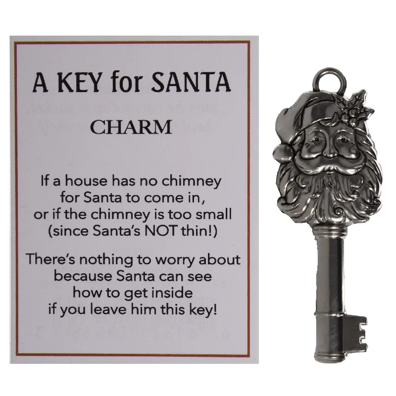 Santa's Key Charm