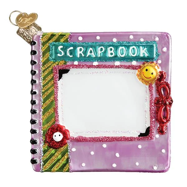 Scrapbook Ornament - Old World Christmas