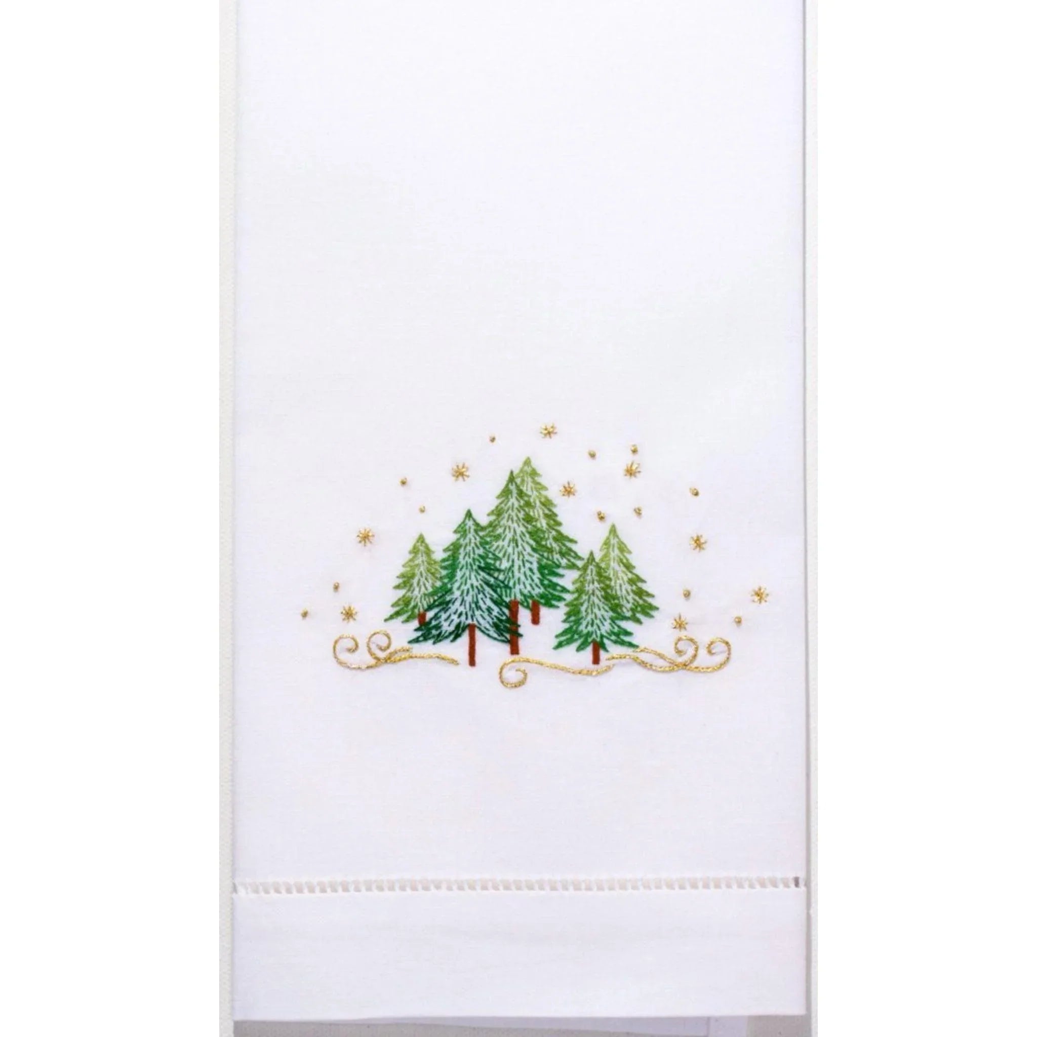 Christmas Evergreen Holiday Hand Towels