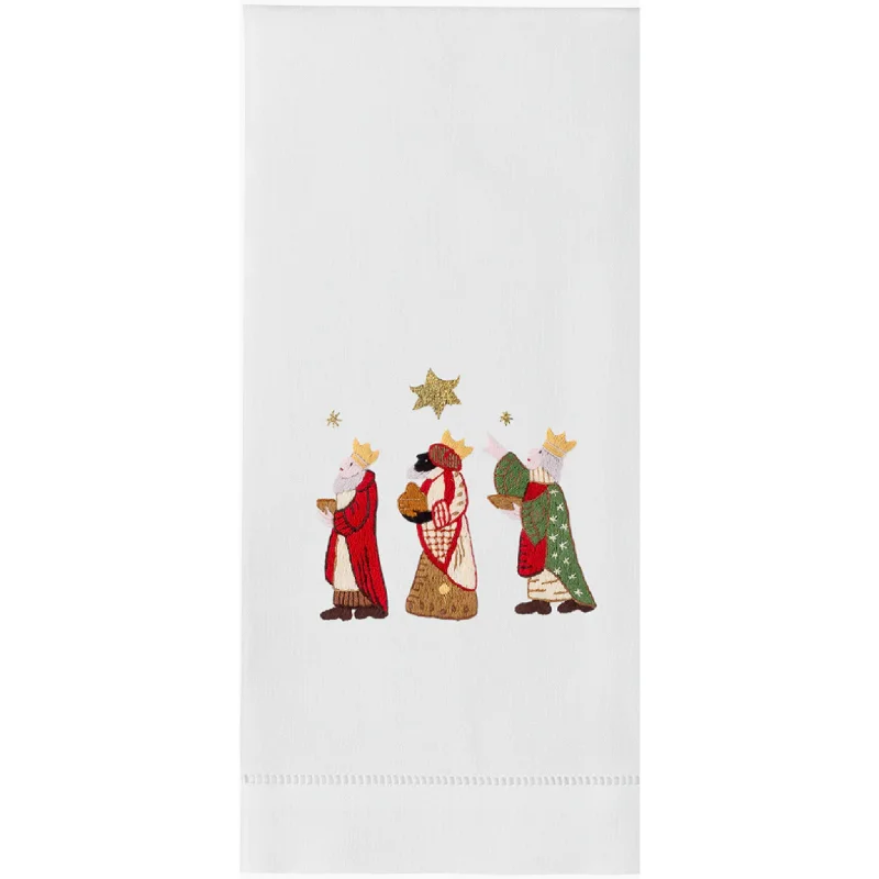 Wise Men Cotton Christmas Hand Towels