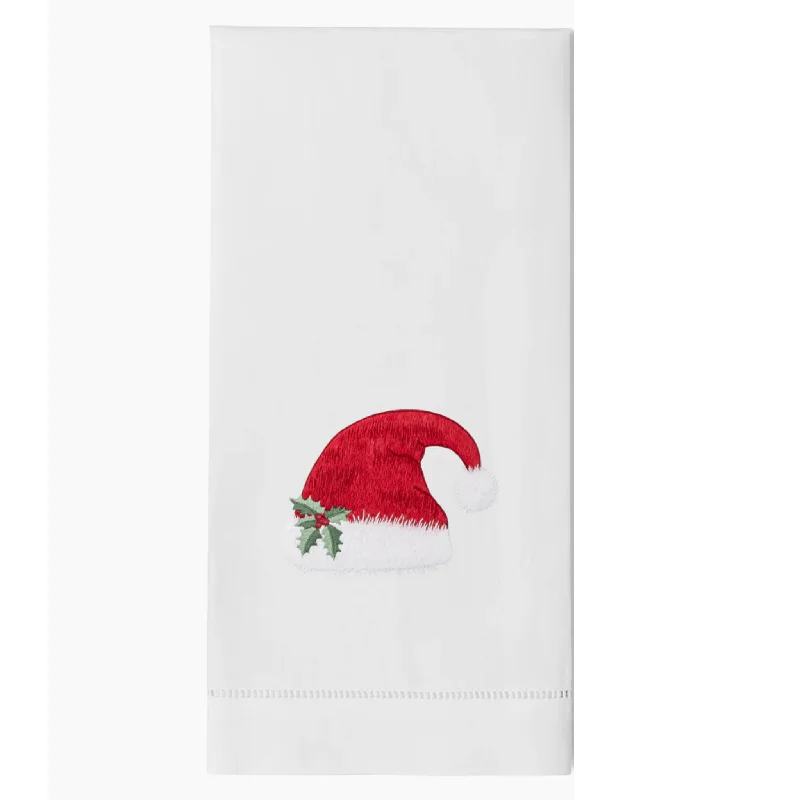 Santa Hat Christmas Hand Towels